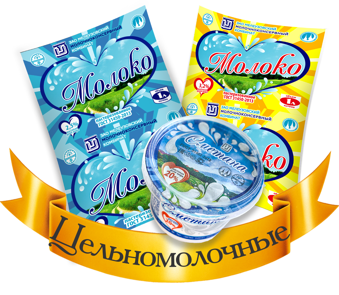 <span style="font-weight: bold;">Цельномолочная продукция </span><br>