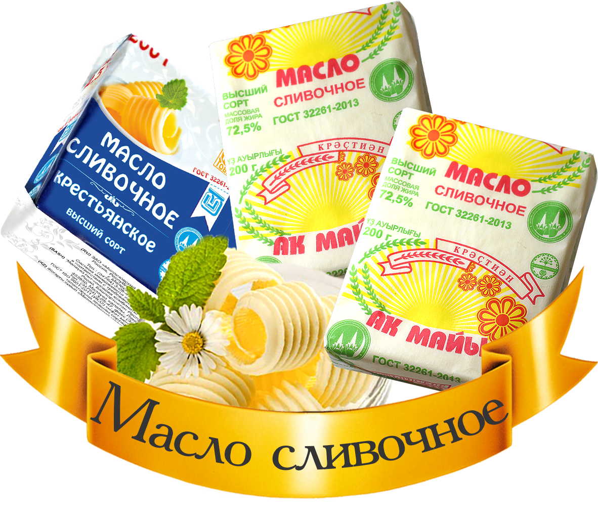 <span style="font-weight: bold;">Масло сливочное</span><br>